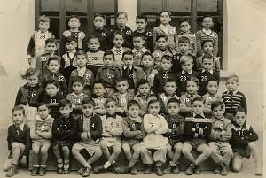ECOLE JULES RENARD GARCONS 1954 CE1